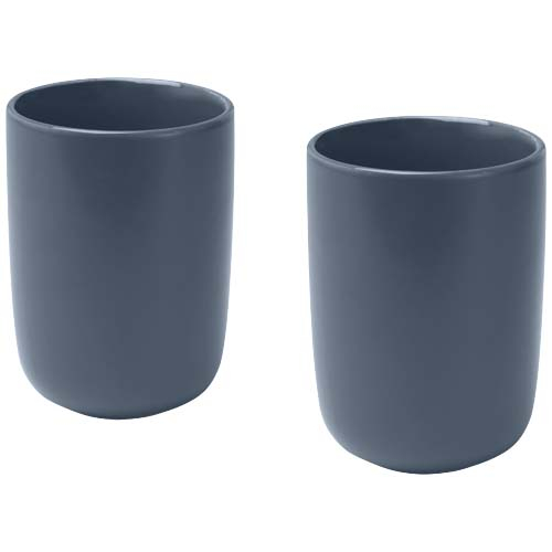Set de 2 tasses en céramique à personnaliser 350 ml Male Bleu hale